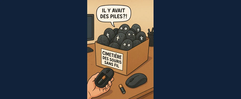 Il y avait des piles !?