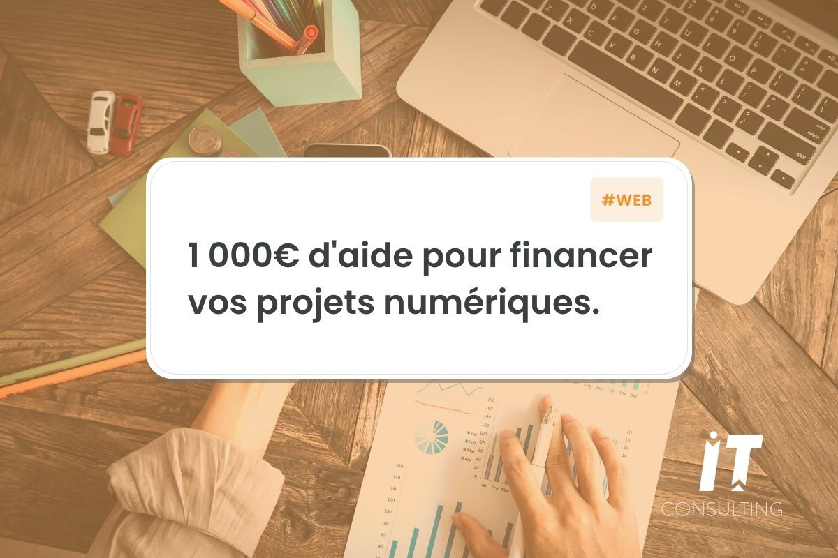 Obtenez jusqu'à 1000€ pour la numérisation de votre entreprise grâce au chèque numérique !