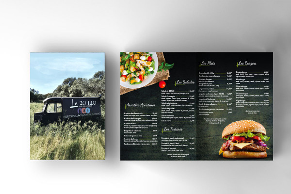 Menu Restaurant 20140