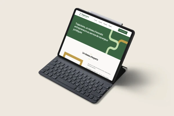 Création du site Trajectoire Réseau Avocats