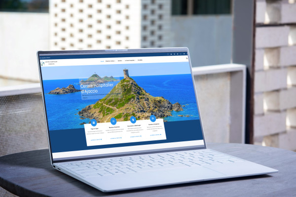 Refonte du Site Internet de l'Hôpital d'Ajaccio