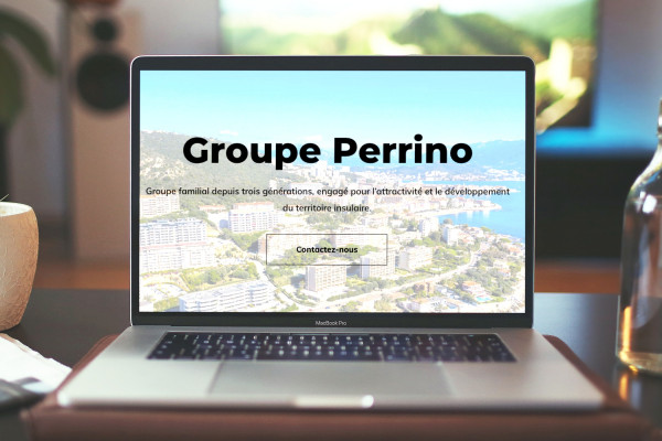 Site internet Groupe Perrino - Ajaccio