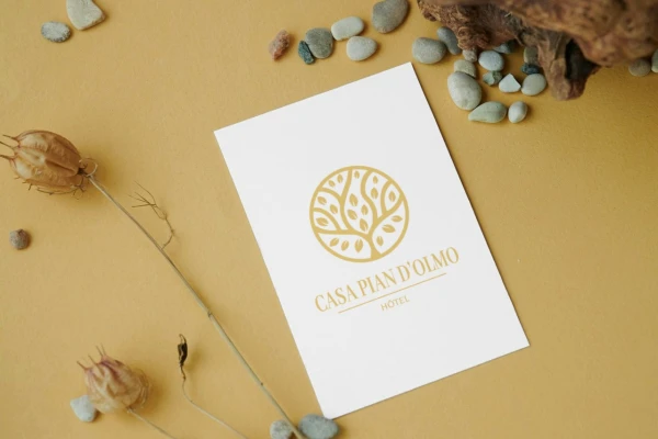 Création du logo Casa Pian d'Olmo