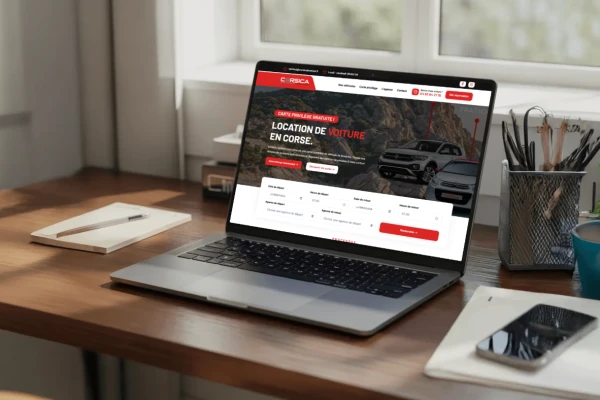 Création du site CORSICALOCATION